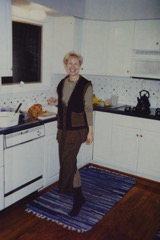 1996 Sharon in her Kitchen